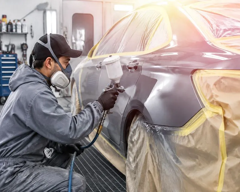 Локальная покраска автомобиля
